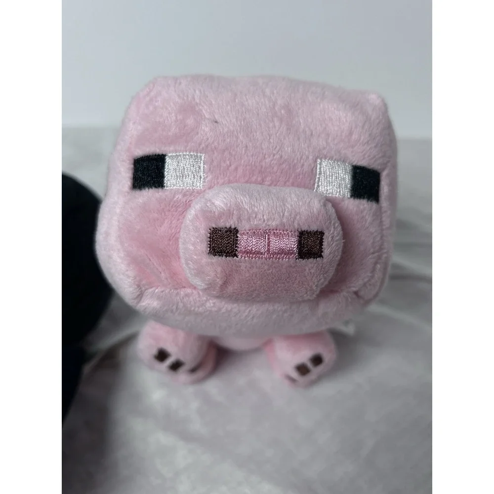 Minecraft Mojang Jinx Plushies Pink Pig Enderman